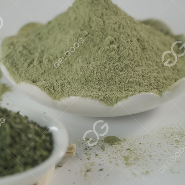 Mesin Pemprosesan Serbuk Daun Moringa